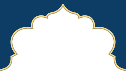 Islamic Decorative Frame for Ramadan Kareem and Eid