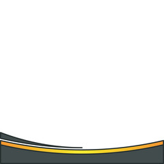 Wavy Business Footer