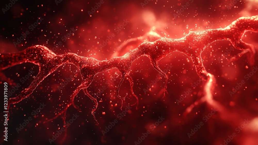 Poster red and black abstract background design with smooth gradients and textured patterns