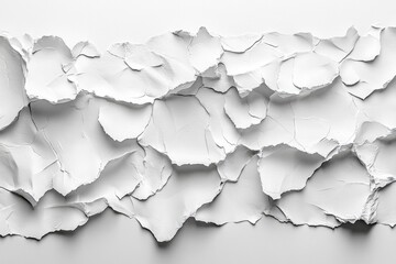 White Clay Texture: Abstract Art