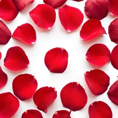 red rose petals background