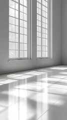 Obraz premium Sunlight Streams Through Windows