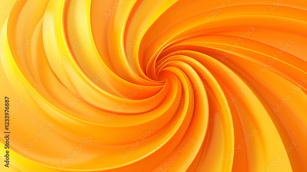 Poster a swirling pattern of vibrant orange hues creating a dynamic visual effect.