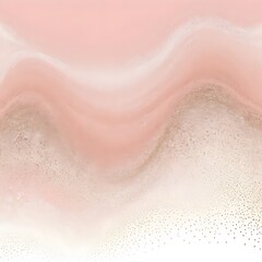 Fototapeta premium Rosa rubor, oro rosa, champán, beige, marfil, fondo abstracto blanco. Degradado de color degradado. Pulverización de partículas granulares de grano ruidoso. Onda de línea. Pálido suave y claro. Lámina