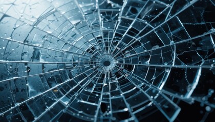 Obraz premium glossy glass with a high shine and mirrored reflections