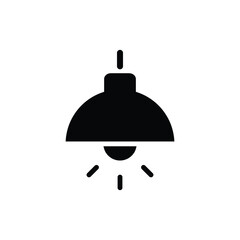 ceiling lamp icon design vector template