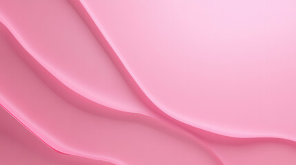 Obraz premium Soft Pink Abstract Background: A captivating abstract image featuring soft, flowing pink waves against a delicate gradient backdrop. The smooth.