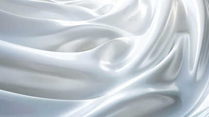 Obraz premium A smooth, flowing texture resembling silk or satin, emphasizing elegance and softness.