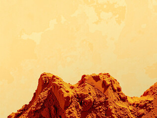 high resolution wallpaper, art, sand on orange color background, abstract art,