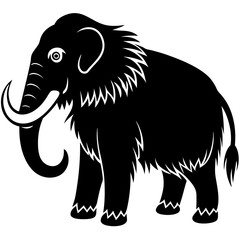 Fototapeta premium animal woolly mammoth
