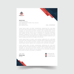 Sleek and Professional Letterhead
