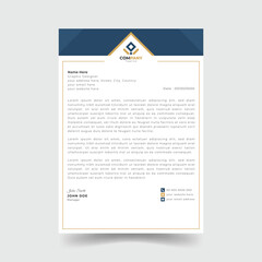 Minimalist and Unique Letterhead Template