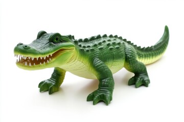 Fototapeta premium Crocodile isolated on white background
