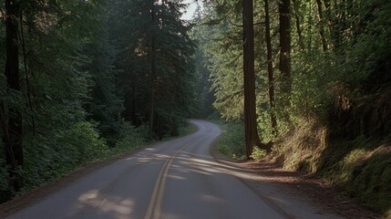 A secluded cottage nestles in a snowy clearing encircled by leafless trees, radiating warmth amidst the cold tranquility of a winter morning.