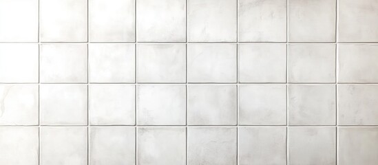 White square tiles arranged in a grid pattern creating a textured backdrop.