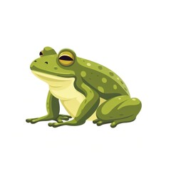 Obraz premium Frog frog illustration amphibian.