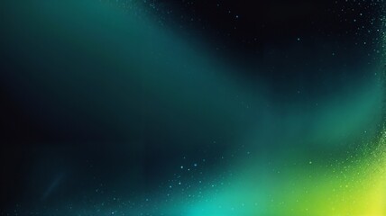 Obraz premium Black dark blue green emerald petrol teal lime yellow abstract background Color gradient ombre blend. Line stripe. Bright light flash glow glitter neon metallic. Noise grain abstract background
