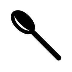 Spoon Vector Icon for Utensils and Dining Essentials