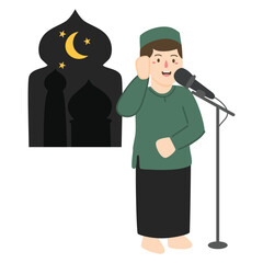 adzan the Call to Prayer