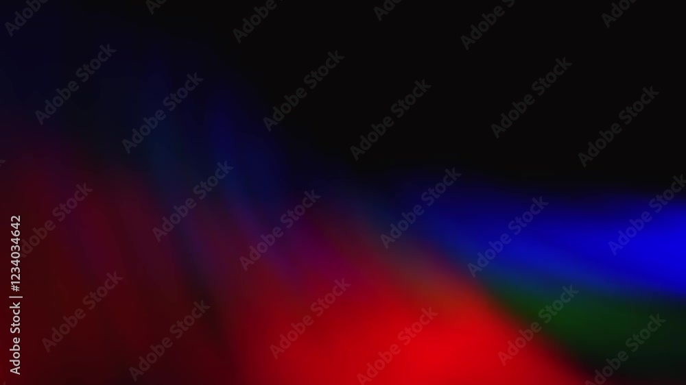 Poster smooth gradient creating an abstract background with a blend of vibrant colors, featuring red, blue,
