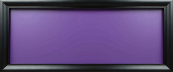 Vibrant Purple Background Against Intriguing Black Frame