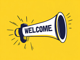 Mega-announcement: A welcoming message.