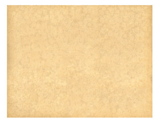 Old paper texture on white, old paper parchment texture.