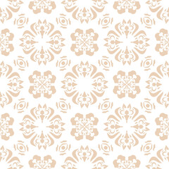 Hand drawn floral pattern, botanical and natural style. for decoration, fabric, wallpaper, ceramic, tiles. flower design.