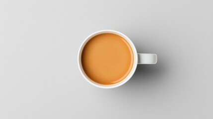 cup of coffee isolated background 