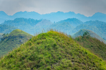 Chocolate Hills Bohol,Central Visayas, Philippines, Southeast Asia