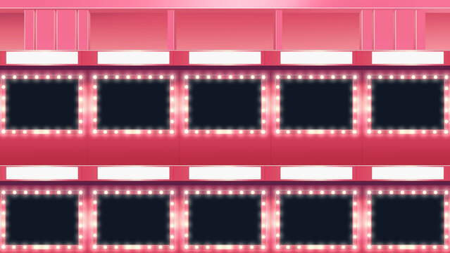 クイズ番組の回答者席