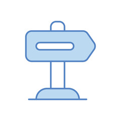 Direction Sign vector icon
