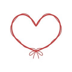 red heart Valentine