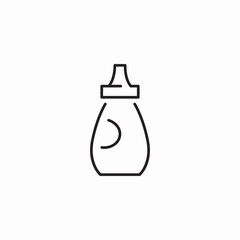 kids bottle icon vector sign