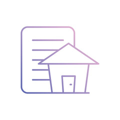 House Document vector icon