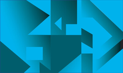 Fototapeta premium abstract geometric pattern with bluish color