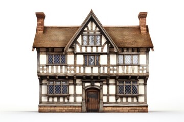 Tudor townhouse architecture building cottage.