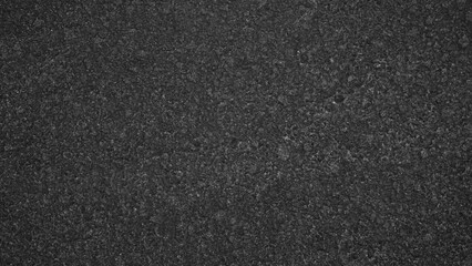 Surface grunge rough of asphalt, Seamless tarmac dark grey grainy road, Texture Background, Top view