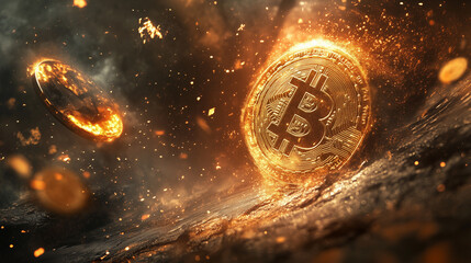 Dynamic view of Bitcoin mining