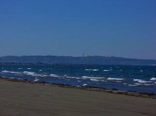 北海道　宗谷湾の風景