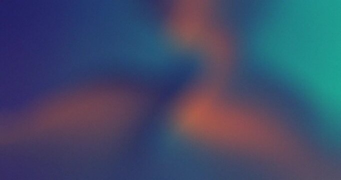 Nostalgic blue wavy color noise gradient background with grain texture and noise effect evokes retro wave aesthetic, vintage 70s and 80s theme, 