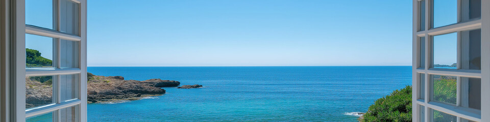 Obraz premium view from the window