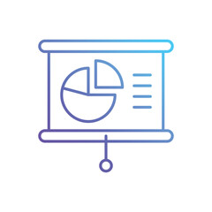 Presentation vector icon