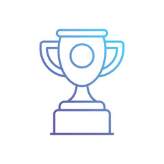 Trophy vector icon