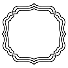 Retro Vector Frame Designs