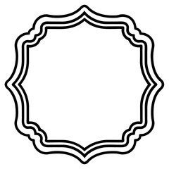 Retro Vector Frame Designs