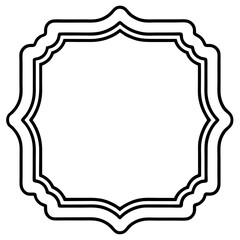 Retro Vector Frame Designs