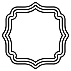 Retro Vector Frame Designs