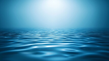 Obraz premium Calm Blue Water Surface Texture