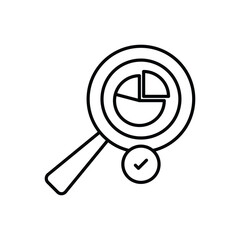 Analytics vector icon